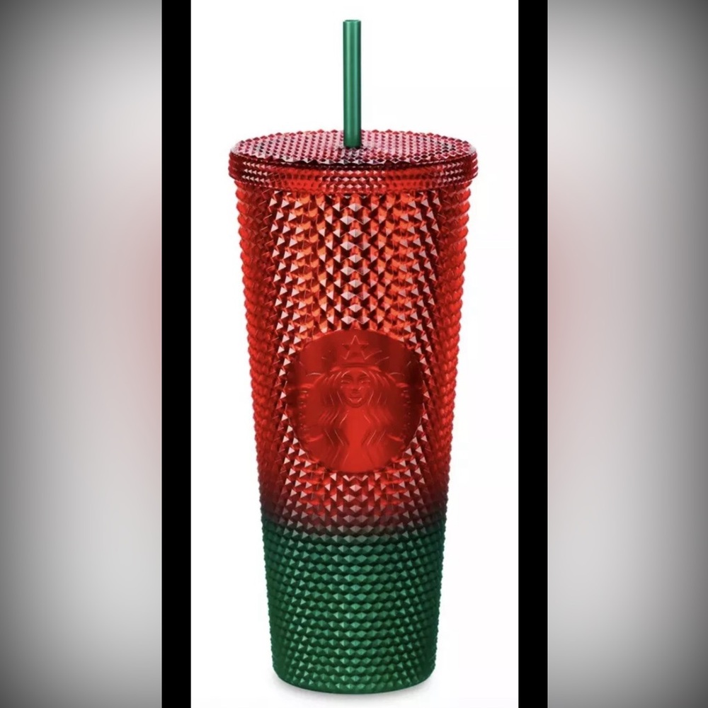 Mickey Mouse Walt Disney World Christmas Starbucks
Tumbler with Straw, Red Green